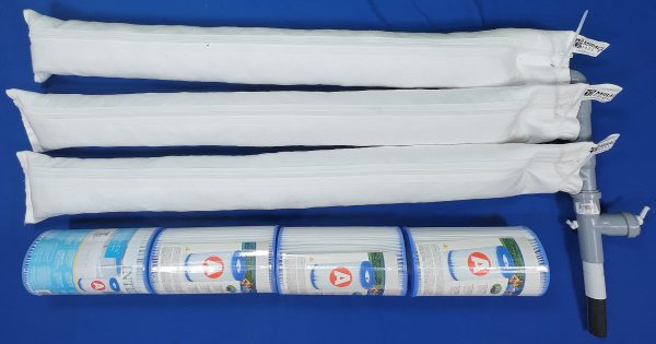Medence vízszűrő 3 darabos kezdőszett, 100 cm 0,5 mikron (PreMB3xSet) - Image 4
